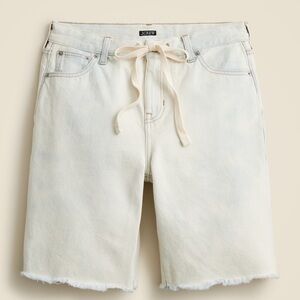 J. Crew Cream Jean Shorts
